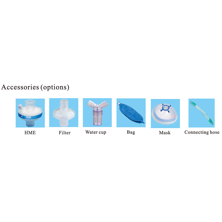 Medical Disposable Anesthesia Breathing Circuit Extension Model with Bag for Adult and Child