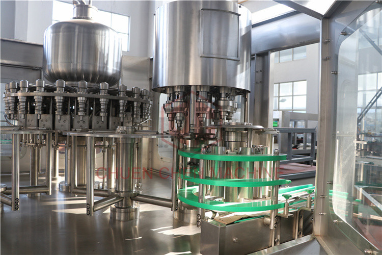Water Bottle Filling Capping And Labeling Machine Small Capacity