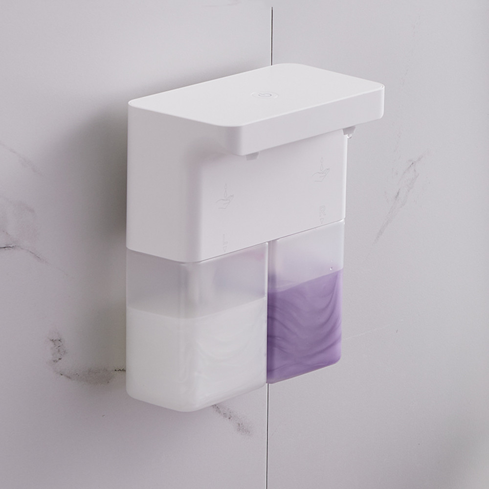 Wall Mounted Sensor Bottle Liquid Soap Dispenser For Hotel 600ML CE ROHS
