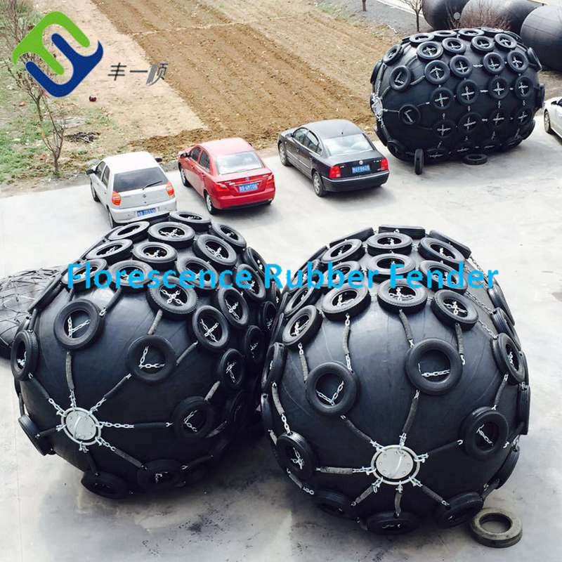 Ship To Dock Floating Pneumatic Rubber Fender Inflatable