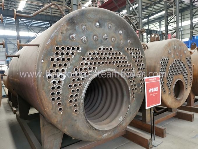 Industry Oil Gas Fired Hot Water Boiler Heating System High Efficiency