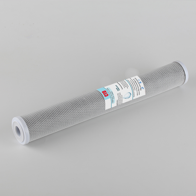 20 Inch Compressed Granular Activated Carbon Water Purifier Filter Element Accessories