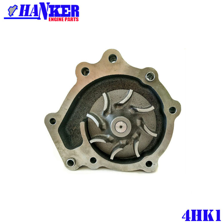Isuzu Spare Parts Water Pump 8-98038845-0 For Excavator Engine 4HK1 4 Holes