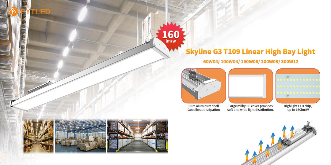 Indoor Ceiling Hanging IP42 Level High Bay Bar , 24000 Lumen Led High Bay