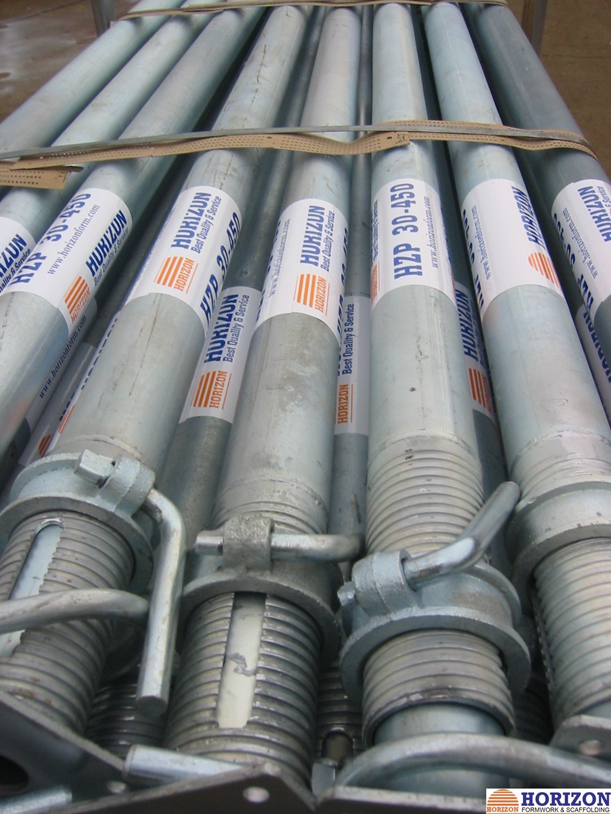 Slab Post Shoring Adjustable Scaffolding Prop Q345 Steel Pipe For Formwork Supporting