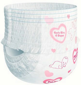M - XL Baby Diaper Production Line 600pcs/min With Auto Bagger