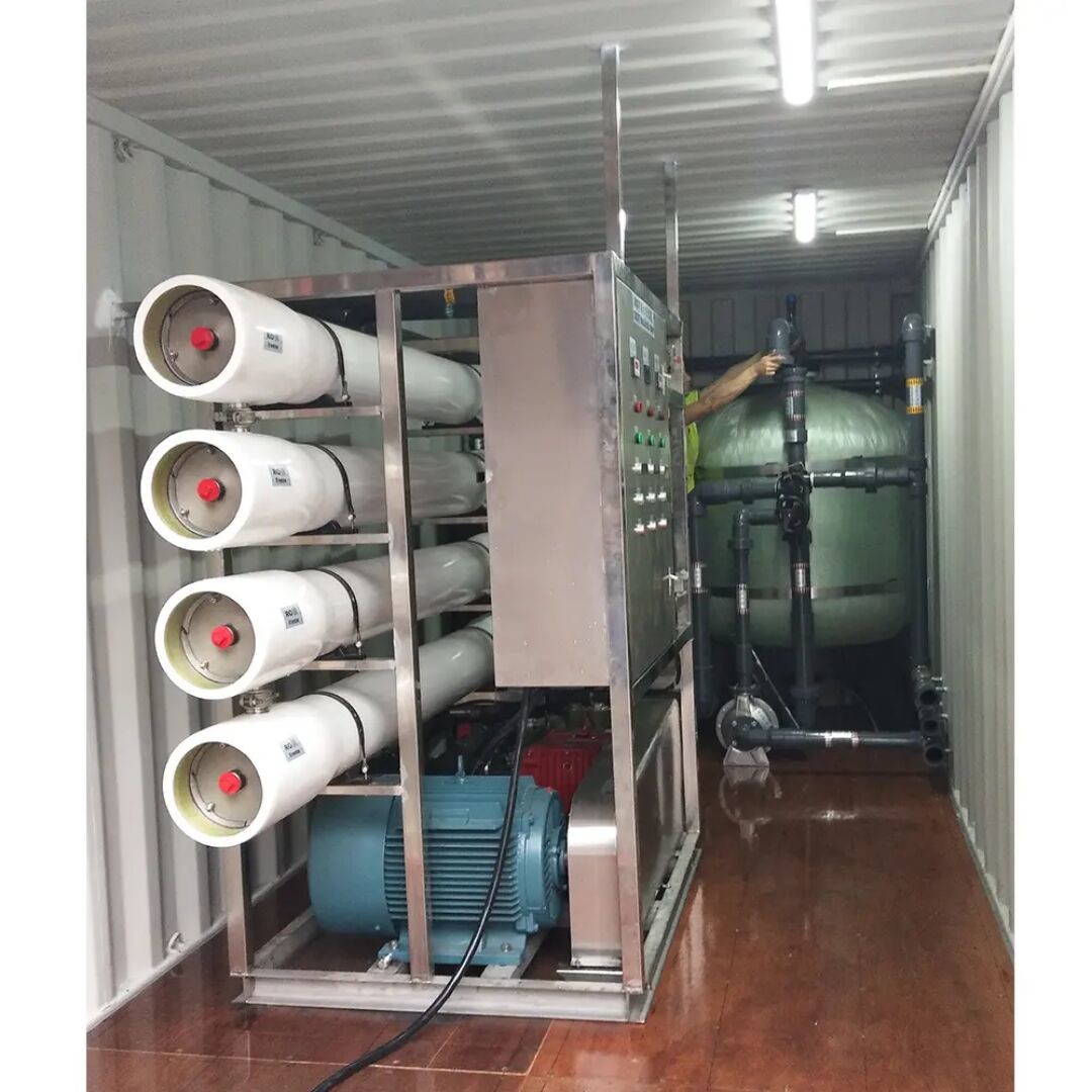 Large-Scale Desalination Plant For Providing Drinking Water In Rural Areas