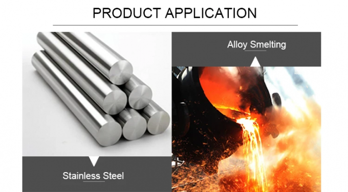 Ferroalloy Products Ferrochrome / FeCr LumpFor Steelmaking Industry 2