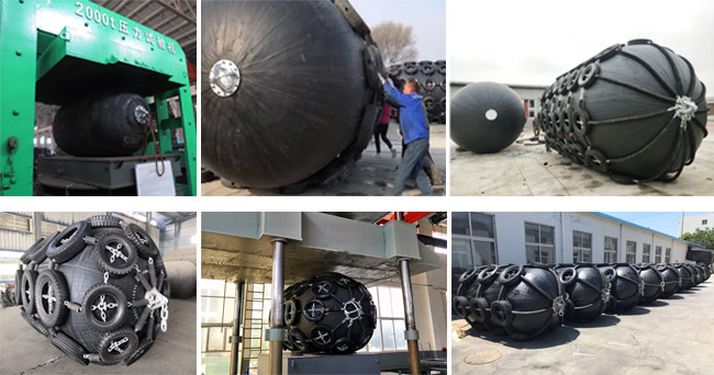 26 Layers 2.5M Yokohama Rubber Fender 50kPa Floating Dock Fenders
