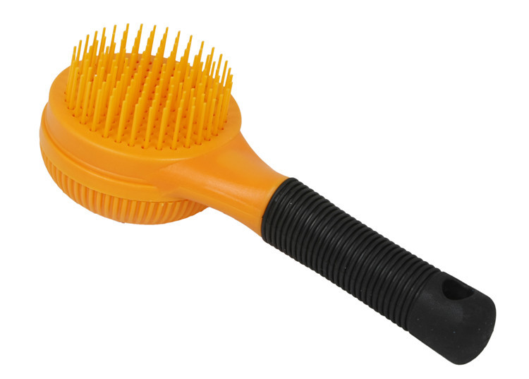 Easy Hang Cat Grooming Comb , Dog Detangler Brush Environmental Protection