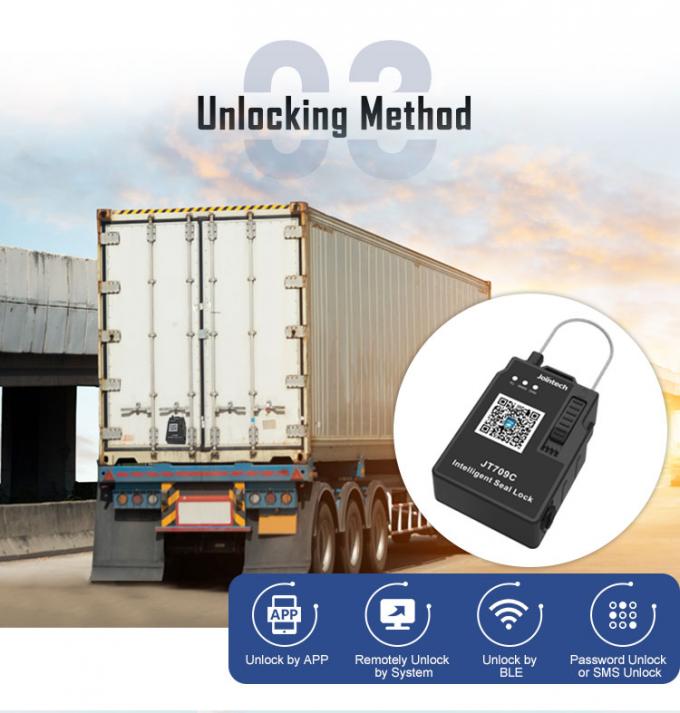 4G Bluetooth Electronic Seal Tracker Smart GPS Tracking Jointech JT709C 2