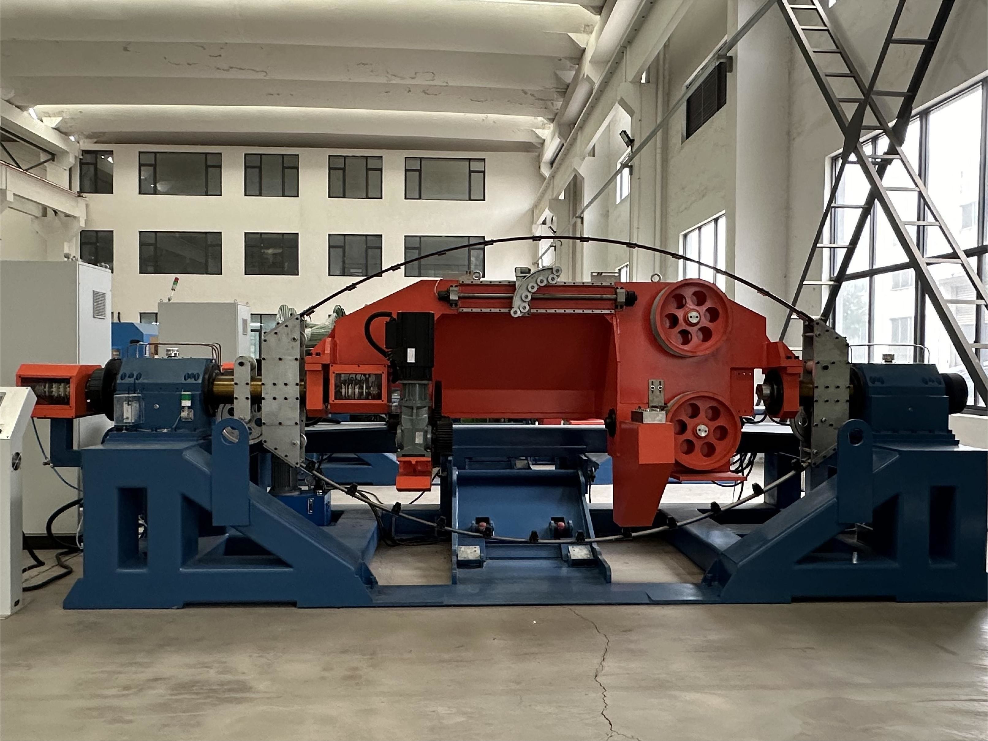 Cantilever Double Twist Stranding Machine For PE PVC Coated Core Wires