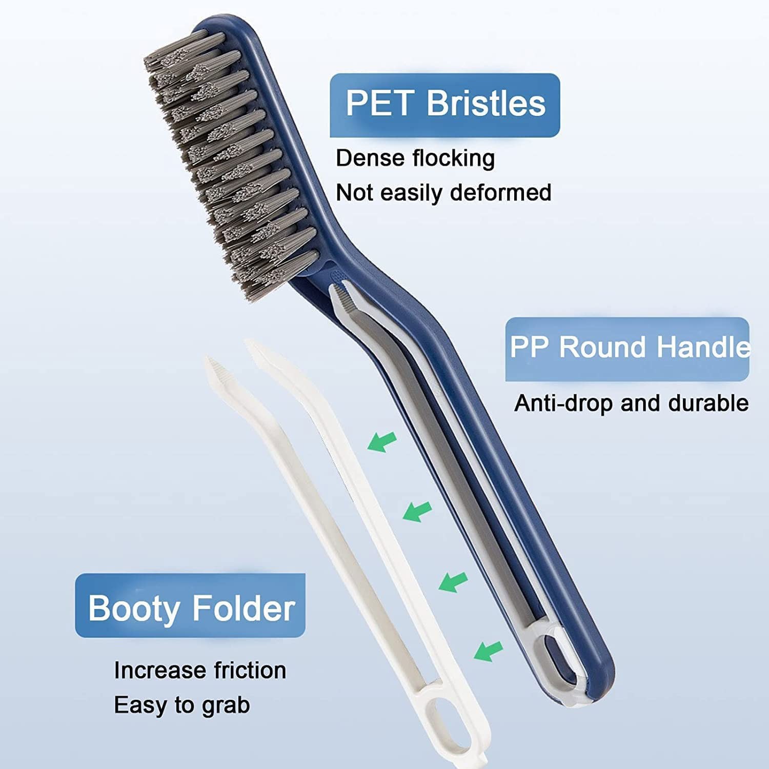 Crevice Gap Cleaning Brush Hard Bristle Brushes Cleaning Bathroom Suitable Kitchen Surfaces Windows Groove Tiles Faucets