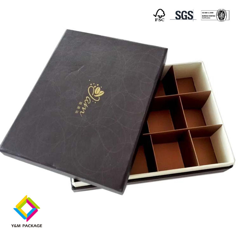 Two Pieces Cardboard Paper Packaging Removable Lid Custom Logo Luxury Rigid Gift Boxes With Silk Satin Lining