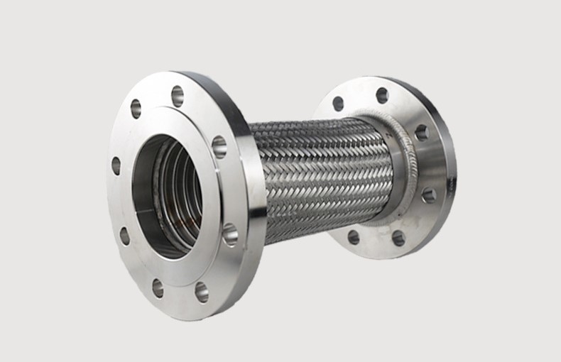 Armored Metal Flexible Hose With Flange 3-12mm Thickness