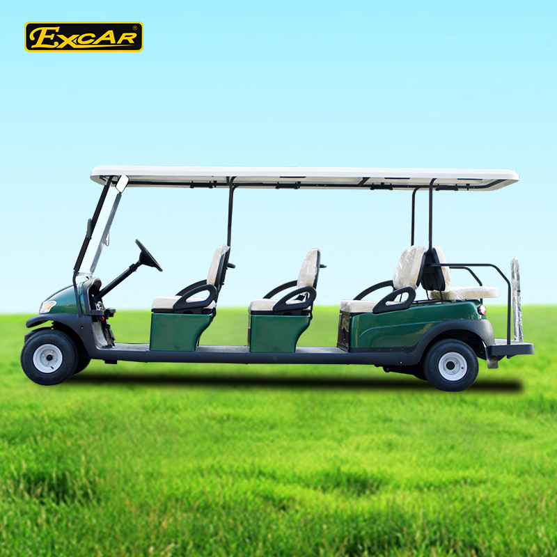 6+2 Seater Electric Golf Cart With Trojan Battery
