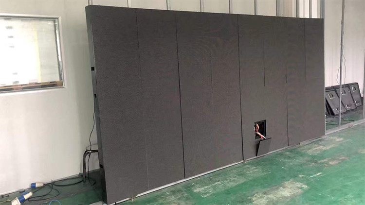 Front Access 500x1000mm Outdoor LED Video Wall Iron Waterproof Cabinet P4.81