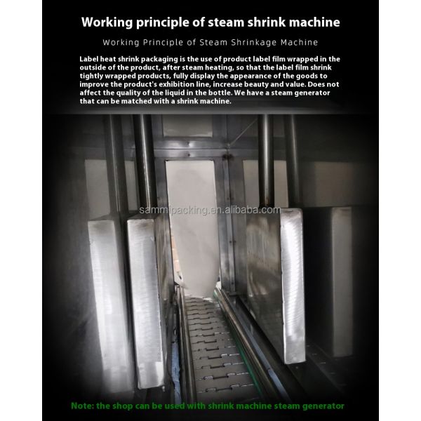 Hot Sale BS1135 Steam Label Shrink Machine With Steam Generator