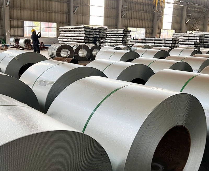 Matt Hot Dip Galvanized Steel Coils GI Z275 0.75mm 1250mm For Cladding Roofing Sheet