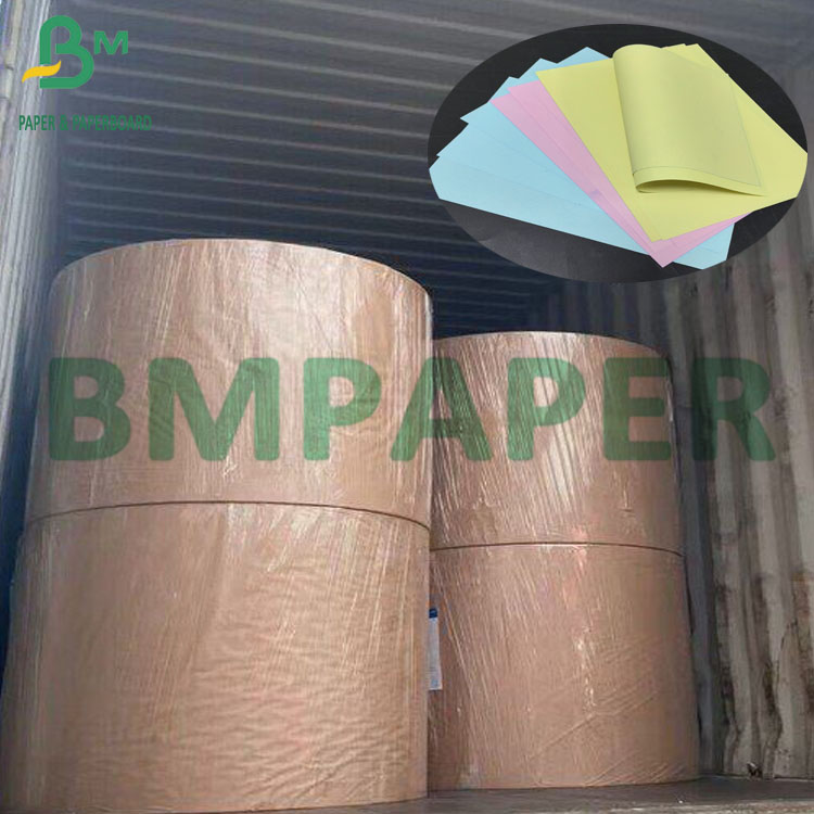 60gsm 70gsm Continuous Carbonless Paper In Different Color From NCR Printing (5)