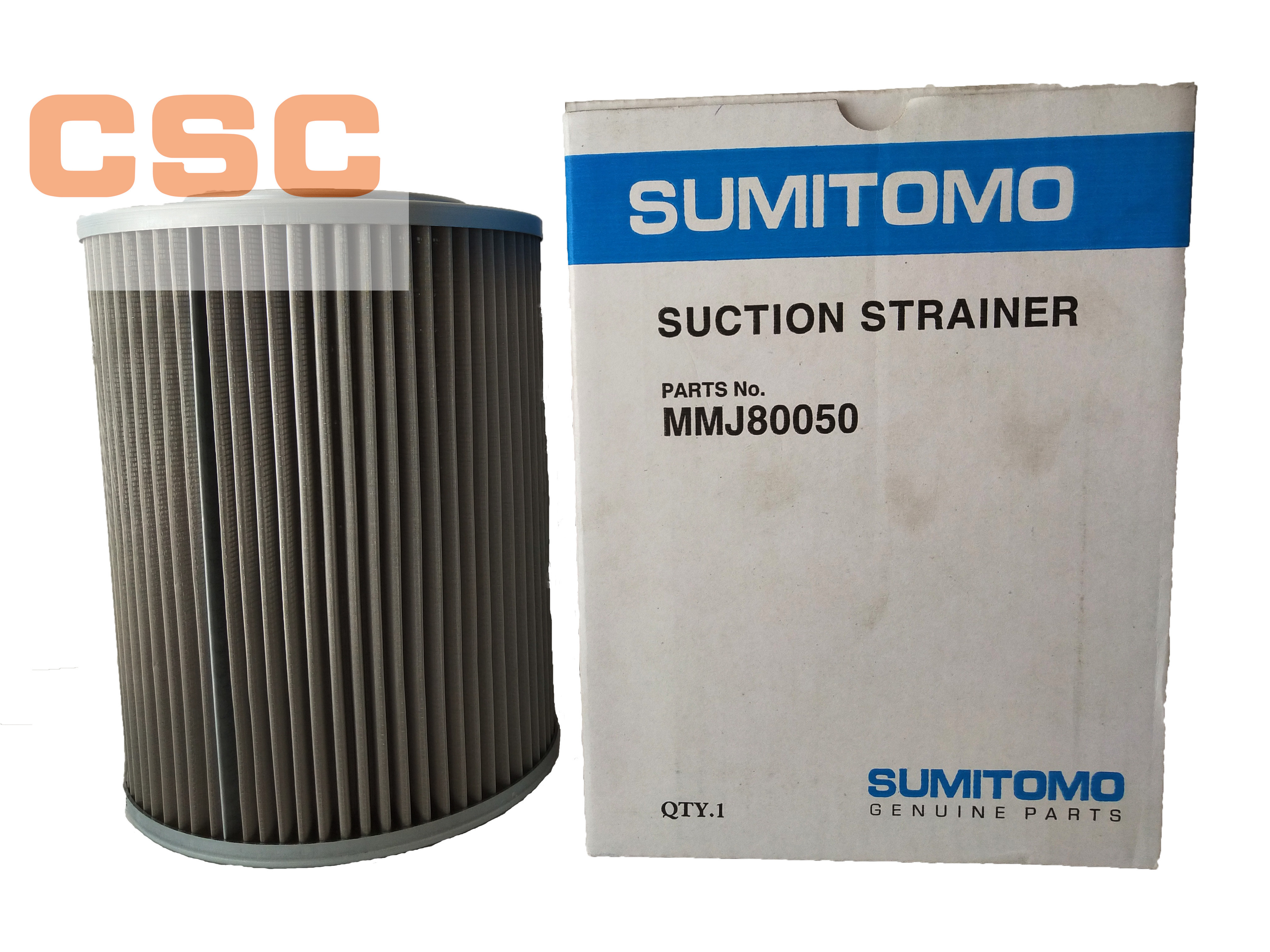 KRJ10590/MMJ80050 Original STRAINER SH210-5/240-5/210-6/220-6 SUMITOMO Excavator Filter