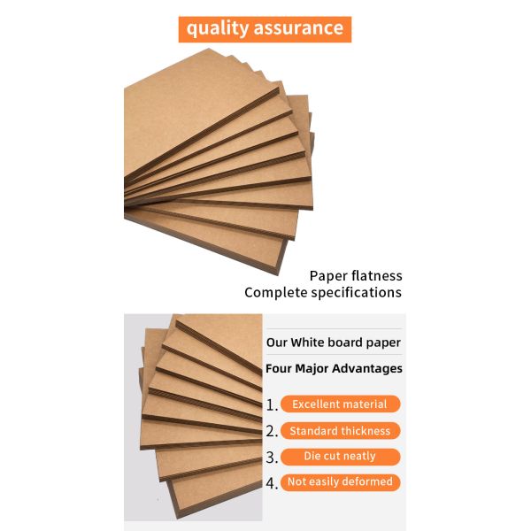 Recycled Kraft Paper 126-440 GSM for Industrial Packaging