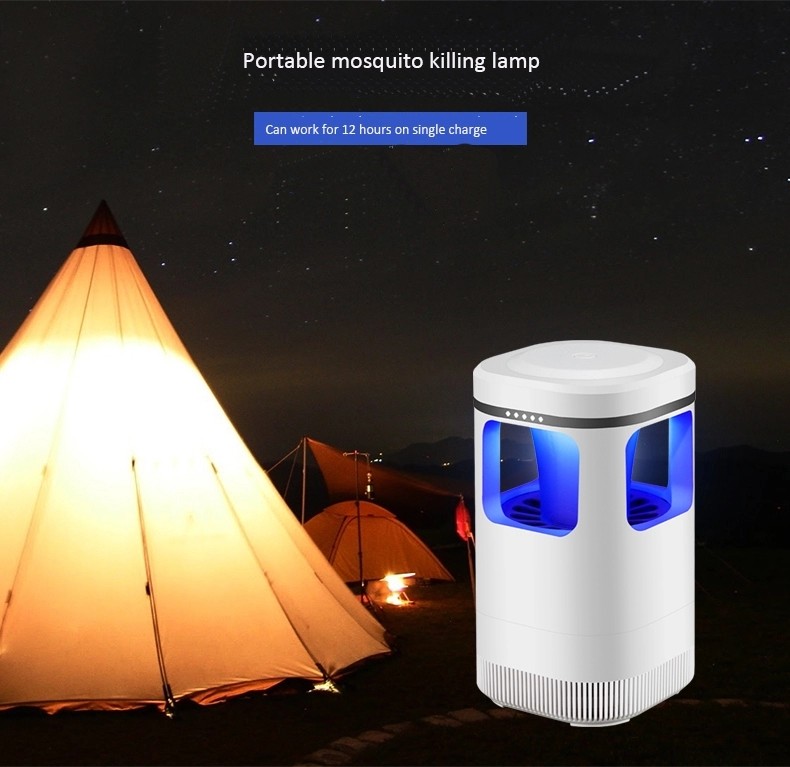 Foshan supplier rechargeable USB photocatalysis insect killer lamp LED cordless bug zapper