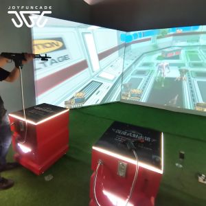 Arcade Shooting Simulator with 2mm Accuracy Gun Controller