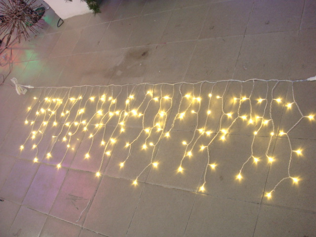 christmas led lights icicle