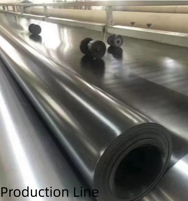 1mm 2mm Geomembrane for Fish Ponds and Landfill Sites Length 50-200m Modern Design