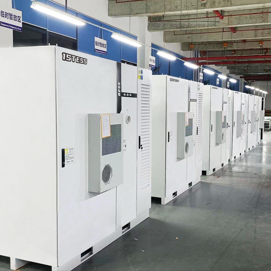 RS485 Commercial Energy Storage System 89kwh - 143kwh Cabinet Intelligent Air Cooling