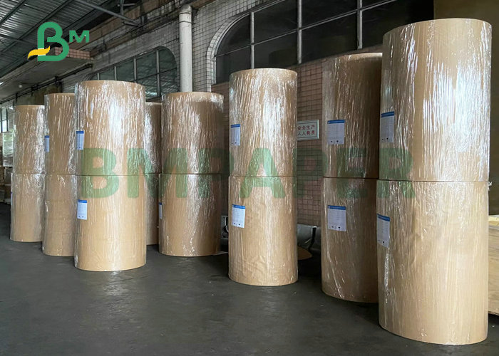 70g 80g Brown Kraft Paper For Factory Temperature Cooling