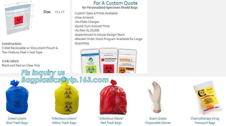 Biodegradable disposable trash plastic bag for garbage oxo biodegradable garbage bags, Medical Trash Bin Liner Bags Bioh