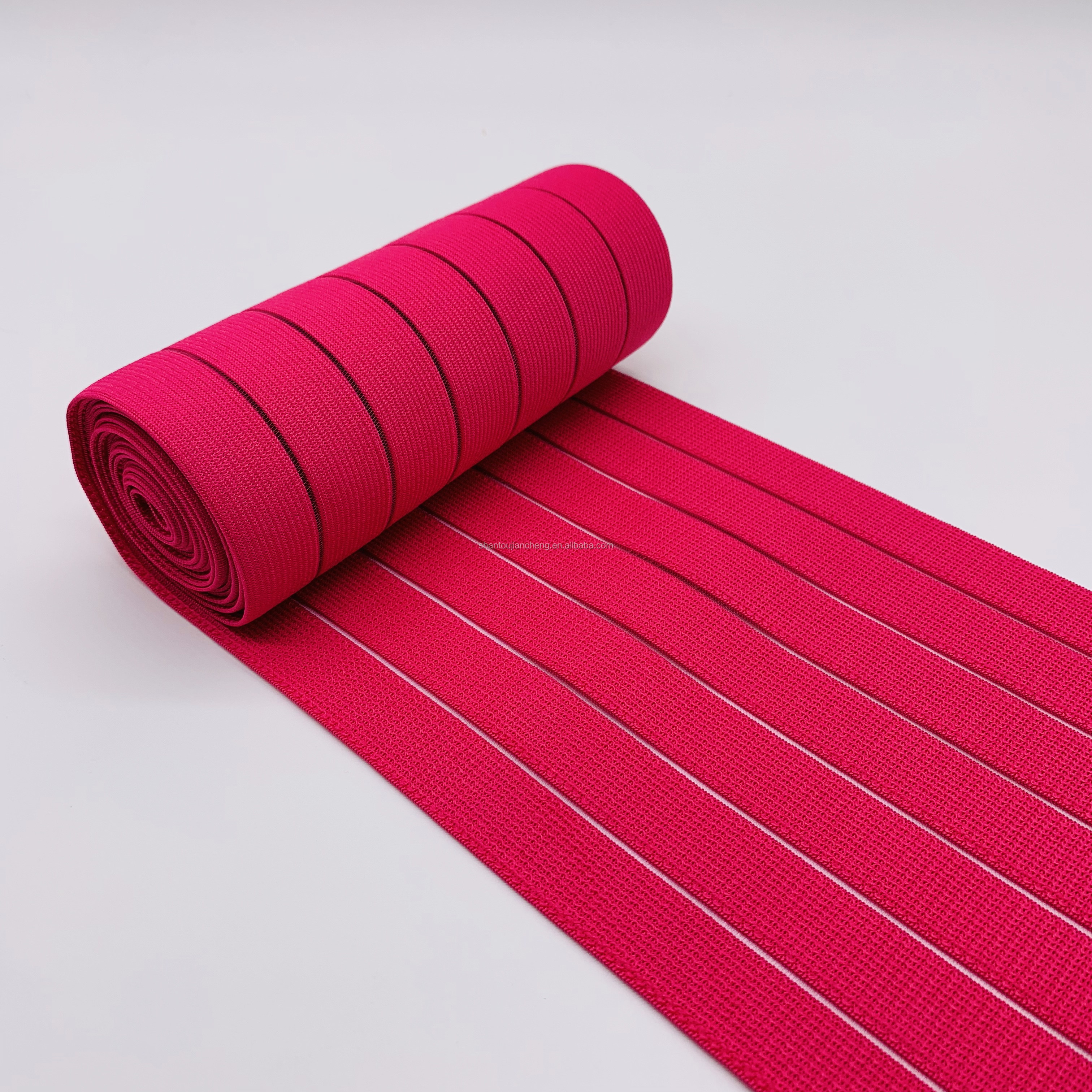 150mm Polyester elastic band fish silk for underwear with waist belt belly band