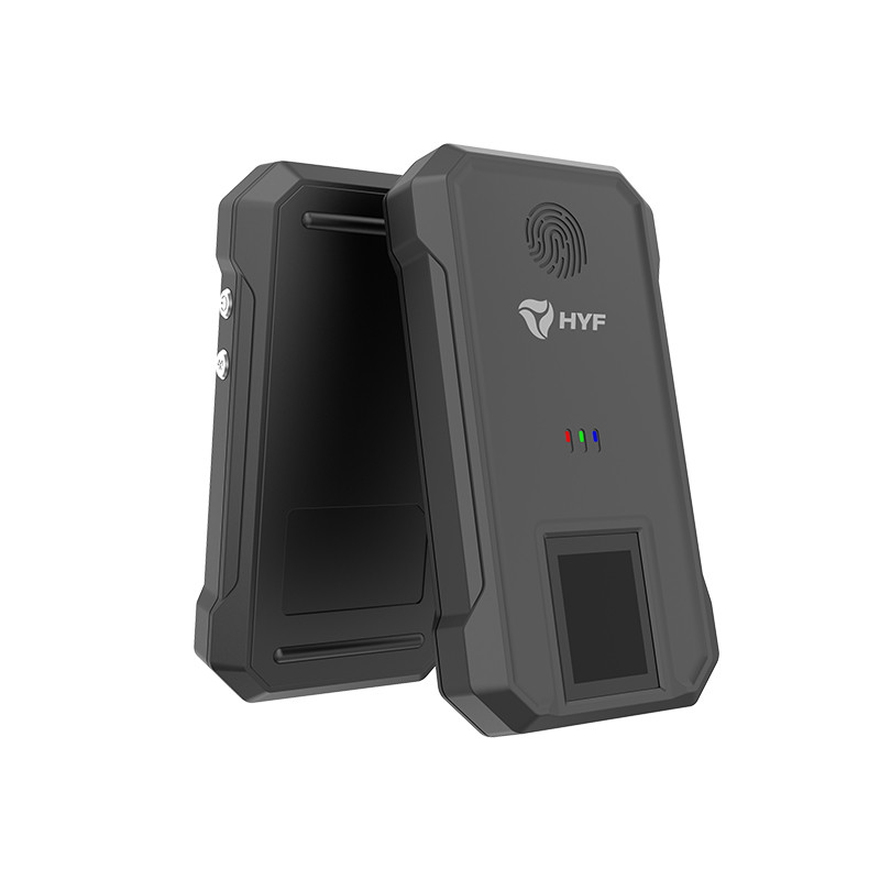 Customize Fingerprint Biometric Card Reader 65g Identify Bluetooth Optical Black