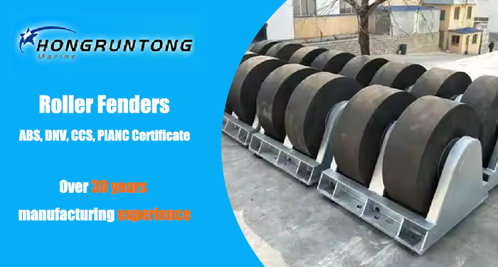 Lightweight Design Roller Fenders With Resistant To Uv Exposure And Reduced Impact Forces