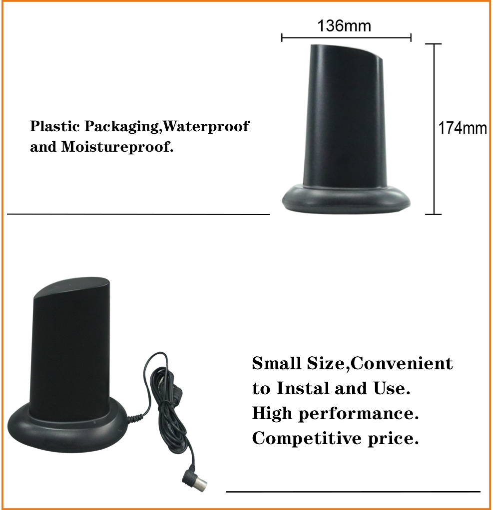 High Gain Long Range DVB-T Digital Freeview DBi TV Antena Indoor HD