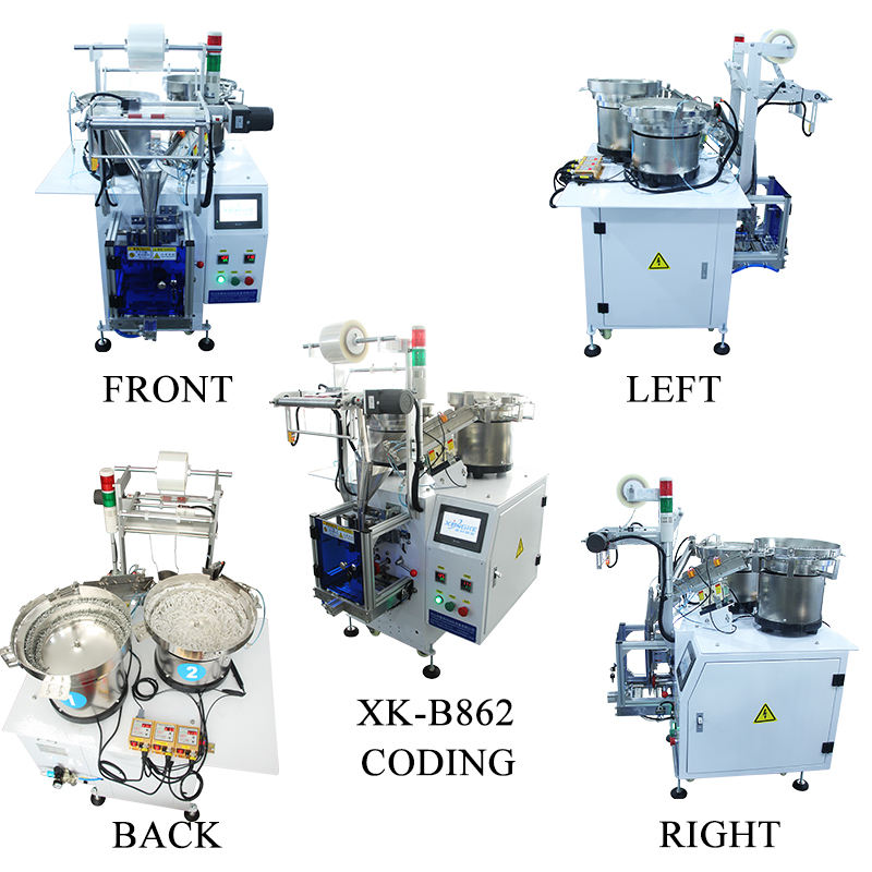 High Accuracy Feeder Sealing Automatic Packaging Forming Machines Screws Filling Packing Machine