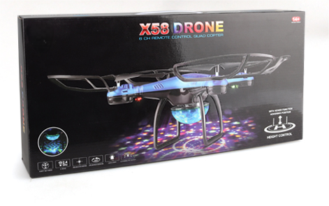 Take Your Outdoor Adventures to the Next Level with X58 Drone Dazzling Lights and One Key Return
