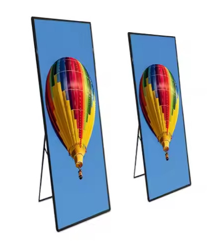 SMD2121 Chips LED Poster Display Aluminum Panel 680x2000mm Screen Size for Display