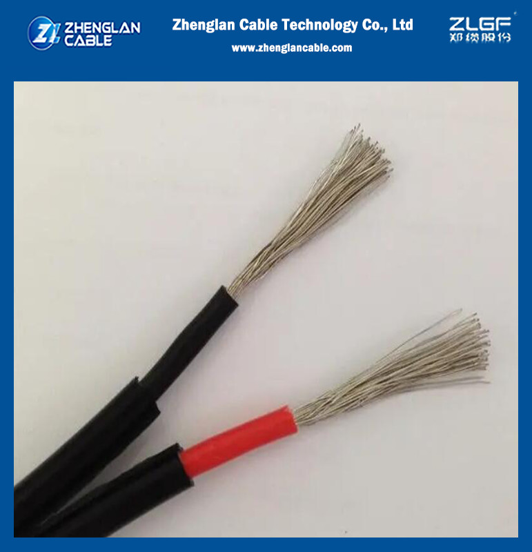 CU 1x4mm2 PV DC Solar Cable Black For Solar Panels Connection 1.5KV DC H1Z2Z2-K