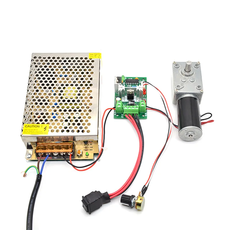 ASLONG A5840-31ZY WORM GEAR REDUCTION MOTOR FOR HIGH TORQUE ROBOTS 12/24V 10-470RPM 58MM WITH 31ZY SELF-LOCKING REDUCTIO