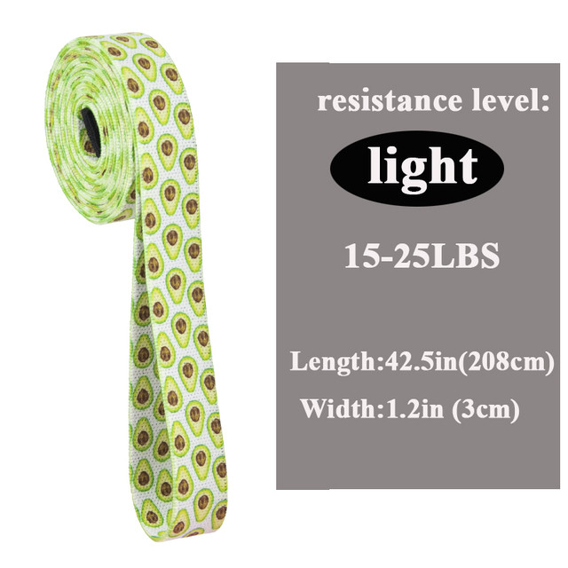 Fabric Fitness Gym Equipment Width 3cm Hip Exercise Resistance Bands Set For Legs Glute And Thighs Training