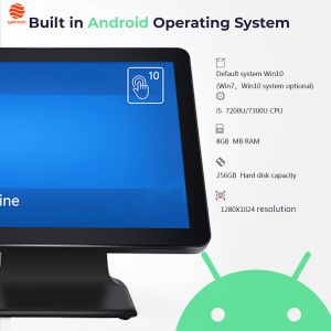 Buy cheap 17 Inch Retail Cash Register Machine (POS System): Durable Build, Multiple Payment Ports &amp; Receipt Printer Compatibility product