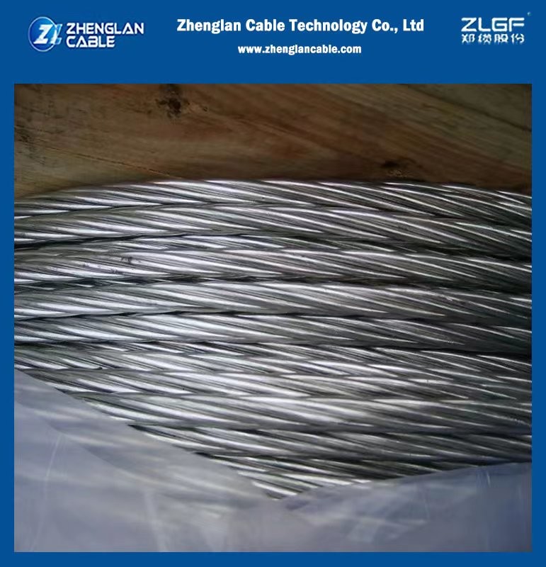 EHS 7/16'' Galvanized Steel Cable Stay Wire Astm A475 Class A Steel Strand 1x7