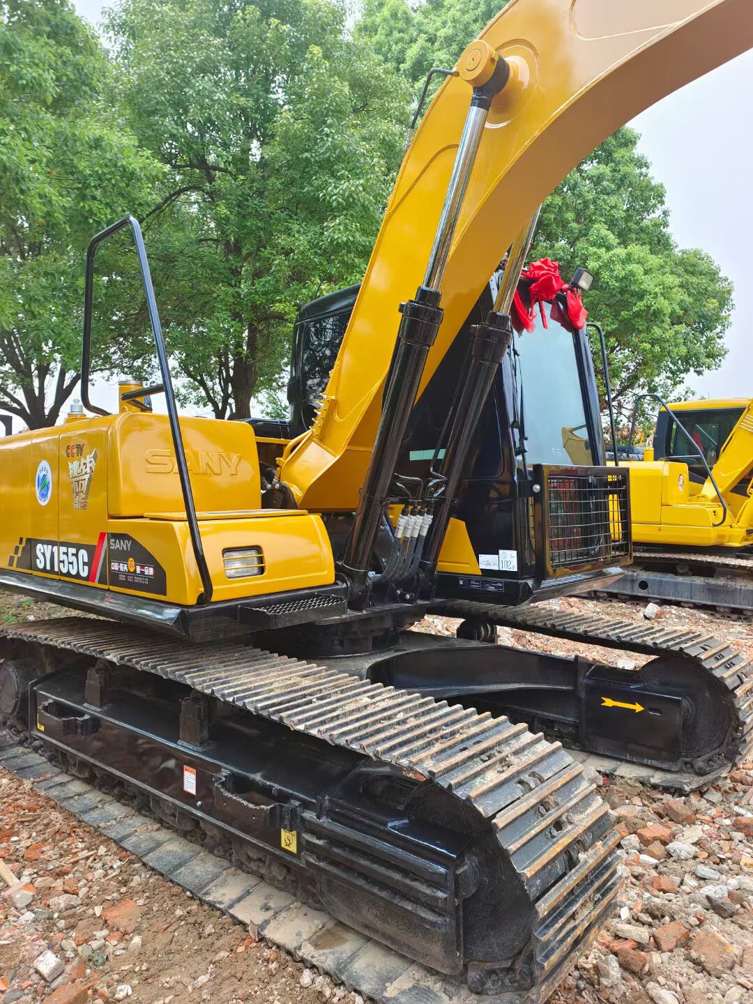 SANY SY155C Excavator with Original Hydraulic Valve and 4001-6000 Working Hours