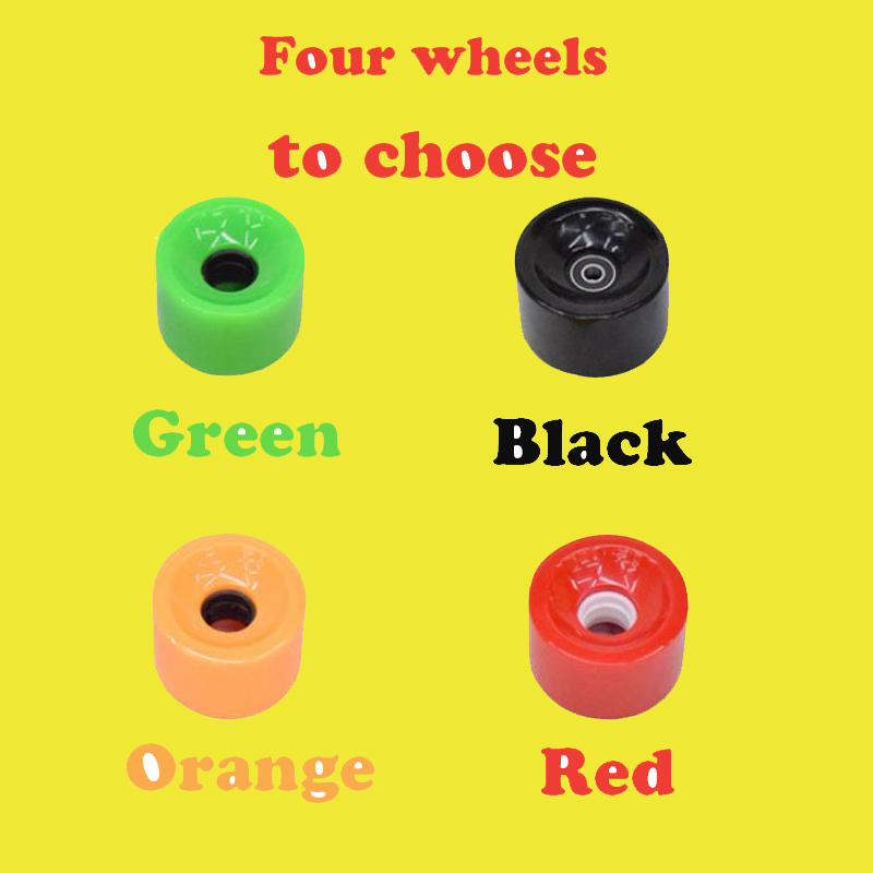 Plastic Portable Electric Skateboard , Colorful Fastest E Skateboard Fish Board