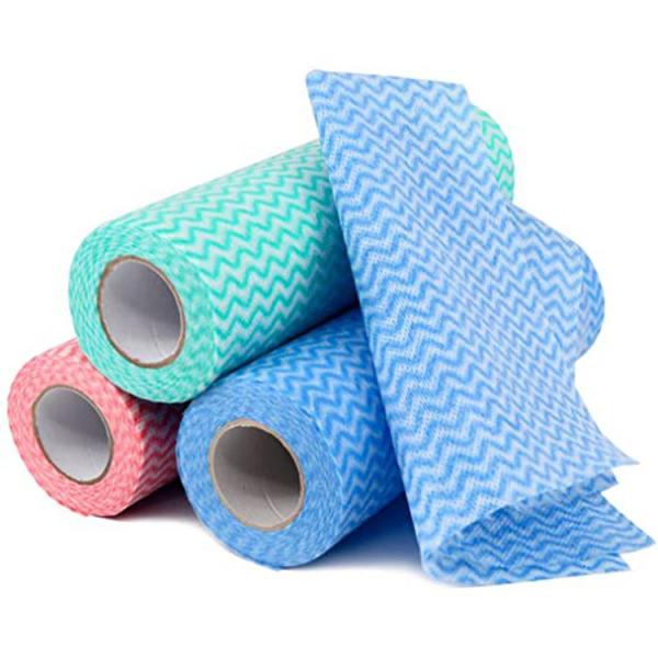 Household Wholesale Dishcloth Fabric Dishcloth Kitchen Paper Towels Roll Non