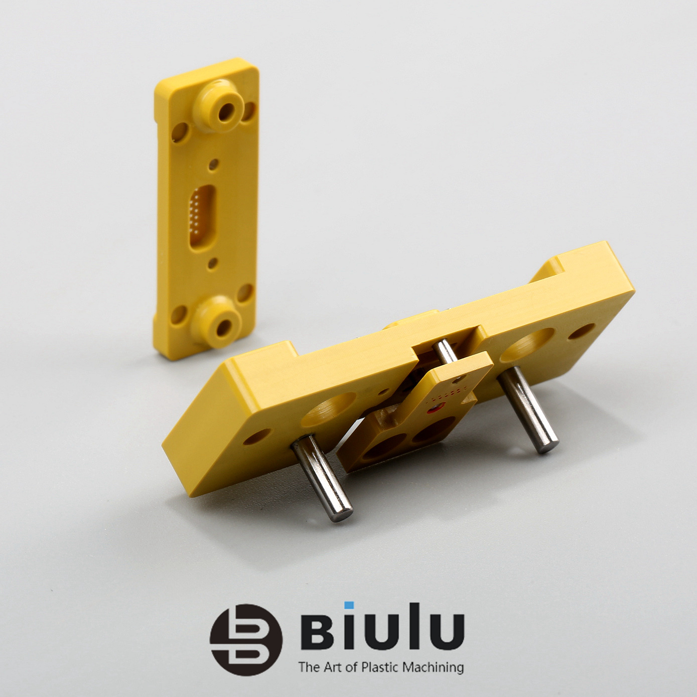 Micro Machining Customized PU Parts PTFE / Peek CNC Plastic Machining