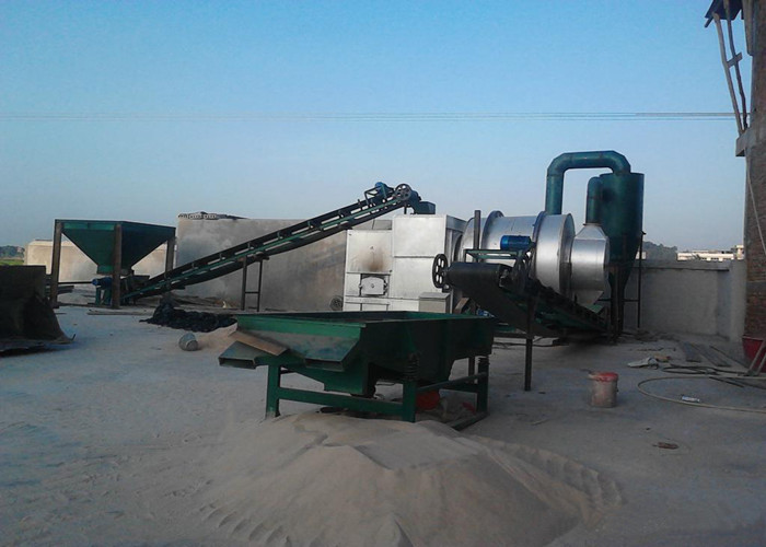 Drum Mining Silica Sand Dryer Machine Triple Pass Frac Molding Sand Dryer